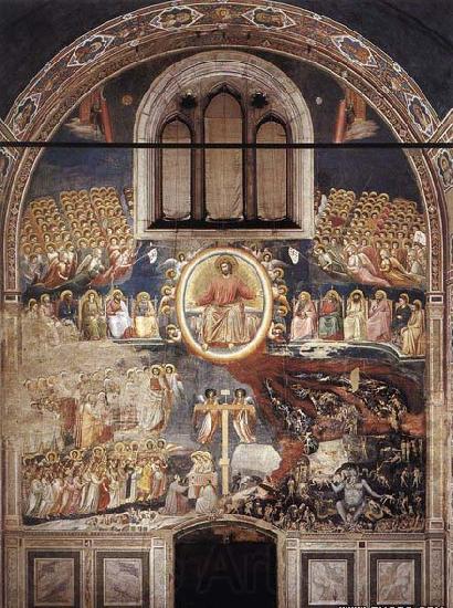 GIOTTO di Bondone Last Judgment Spain oil painting art